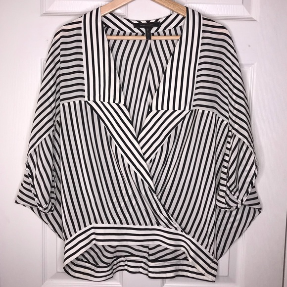 🚫SOLD {BCBGMaxAzria} 100% Silk Blouse - Picture 3 of 6